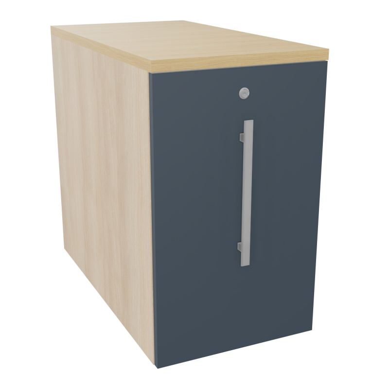 GUSTAVE CAISSON INDIVIDUEL H73,5 L43,2 P80 CM MELAMINE - CORPS  TOP  PORTE  RZ R6 R1