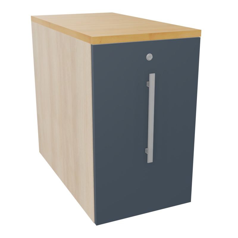 GUSTAVE CAISSON INDIVIDUEL H73,5 L43,2 P80 CM MELAMINE - CORPS  TOP  PORTE  RZ R6 R5