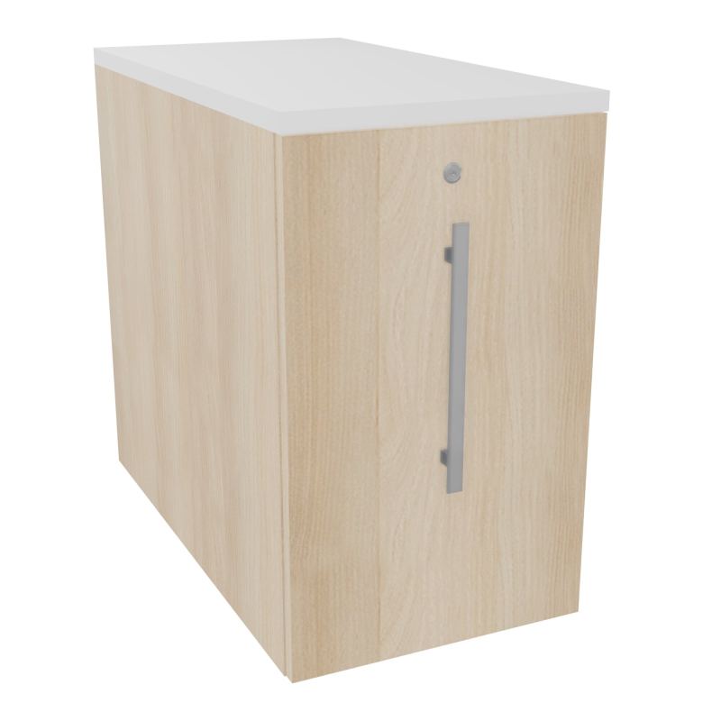 GUSTAVE CAISSON INDIVIDUEL H7 3,5 L43,2 P80 CM MELAMINE - CORPS TOP PORTE RZ RZ MG