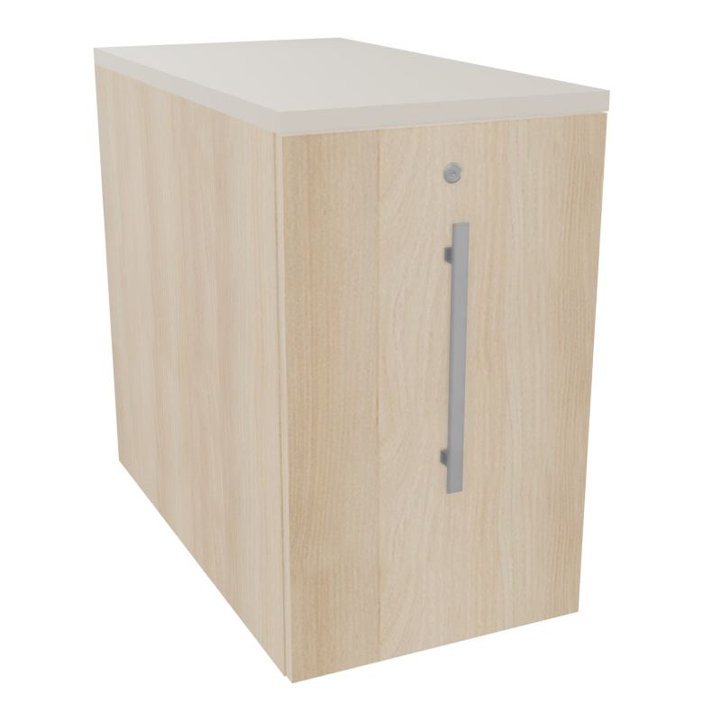 GUSTAVE CAISSON INDIVIDUEL H73,5 L43,2 P80 CM MELAMINE - CORPS  TOP  PORTE RZ RZ N5