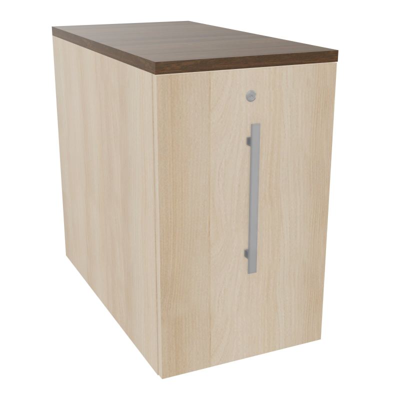 GUSTAVE CAISSON INDIVIDUEL H73,5 L43,2 P80 CM MELAMINE - CORPS  TOP  PORTE RZ RZ N6