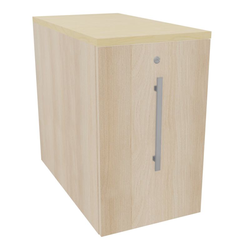 GUSTAVE CAISSON INDIVIDUEL H73,5 L43,2 P80 CM MELAMINE - CORPS  TOP  PORTE RZ RZ N8
