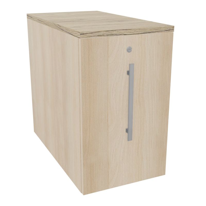 GUSTAVE CAISSON INDIVIDUEL H7 3,5 L43,2 P80 CM MELAMINE - CORPS TOP PORTE RZ RZ R3