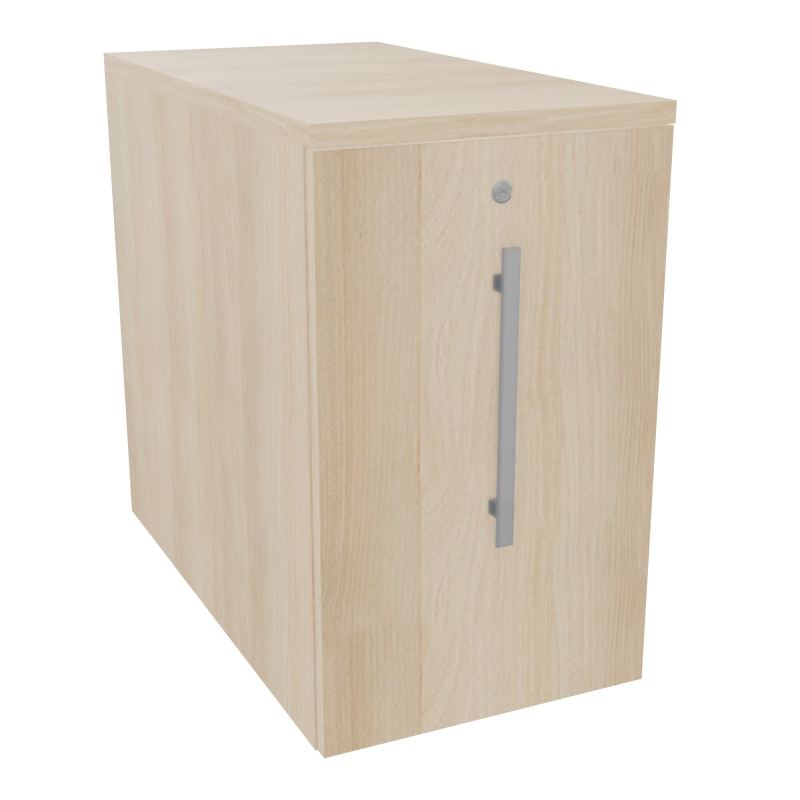 GUSTAVE CAISSON INDIVIDUEL H73,5 L43,2 P80 CM MELAMINE - CORPS  TOP  PORTE RZ RZ RZ