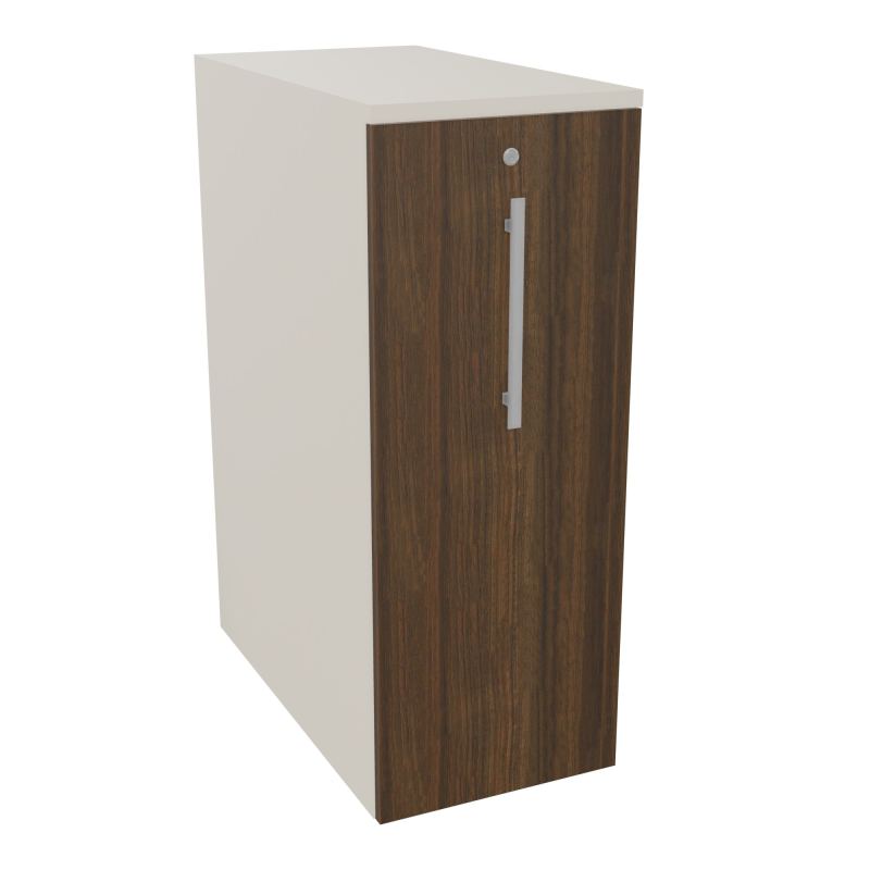 GUSTAVE CAISSON INDIVIDUEL H113,5 L43,2 P80CM CORPS & TOP MELAMINE  -PORTE N5 N6