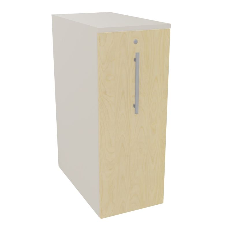 GUSTAVE CAISSON INDIVIDUEL H113,5 L43,2 P80CM CORPS & TOP MELAMINE  -PORTE N5 N8