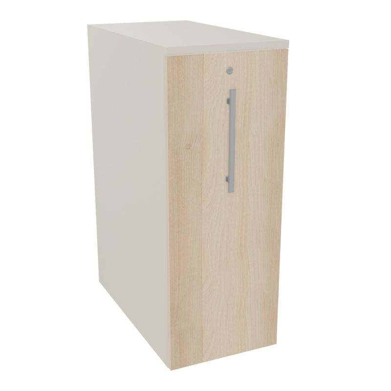 GUSTAVE CAISSON INDIVIDUEL H113,5 L43,2 P80CM CORPS & TOP MELAMINE  -PORTE N5 RZ
