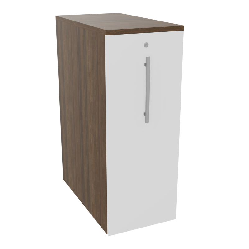 GUSTAVE CAISSON INDIVIDUEL H113,5 L43,2 P80CM CORPS & TOP MELAMINE  -PORTE N6 MG