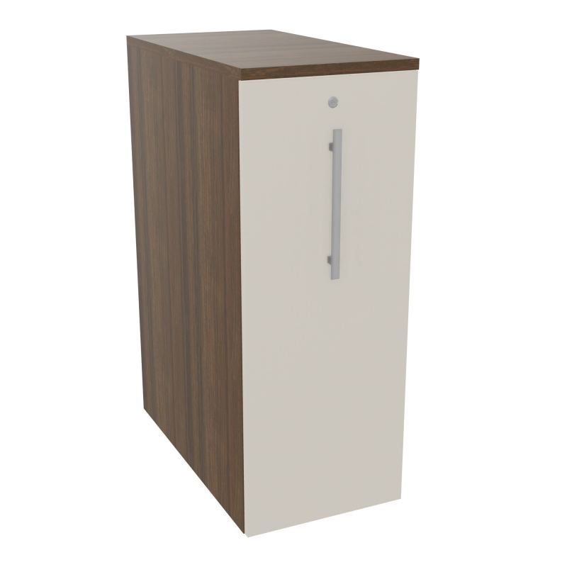 GUSTAVE CAISSON INDIVIDUEL H113,5 L43,2 P80CM CORPS & TOP MELAMINE  -PORTE N6 N5