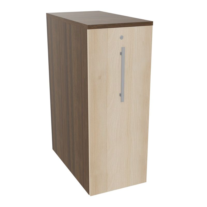 GUSTAVE CAISSON INDIVIDUEL H113,5 L43,2 P80CM CORPS & TOP MELAMINE  -PORTE N6 RZ