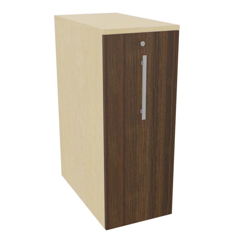 GUSTAVE CAISSON INDIVIDUEL H113,5 L43,2 P80CM CORPS & TOP MELAMINE  -PORTE N8 N6