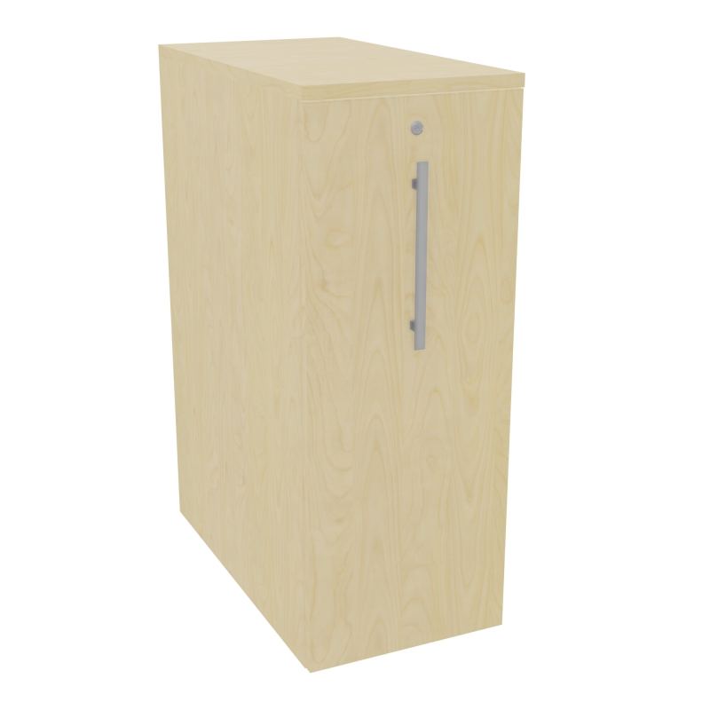 GUSTAVE CAISSON INDIVIDUEL H113,5 L43,2 P80CM CORPS & TOP MELAMINE  -PORTE N8 N8