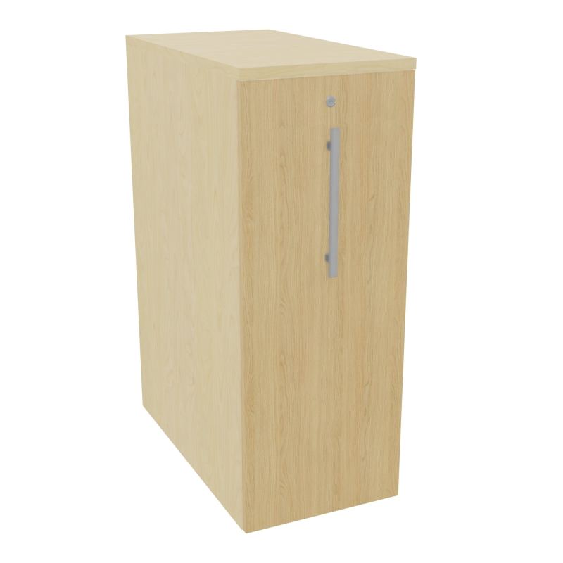 GUSTAVE CAISSON INDIVIDUEL H113,5 L43,2 P80CM CORPS & TOP MELAMINE  -PORTE  N8 R1