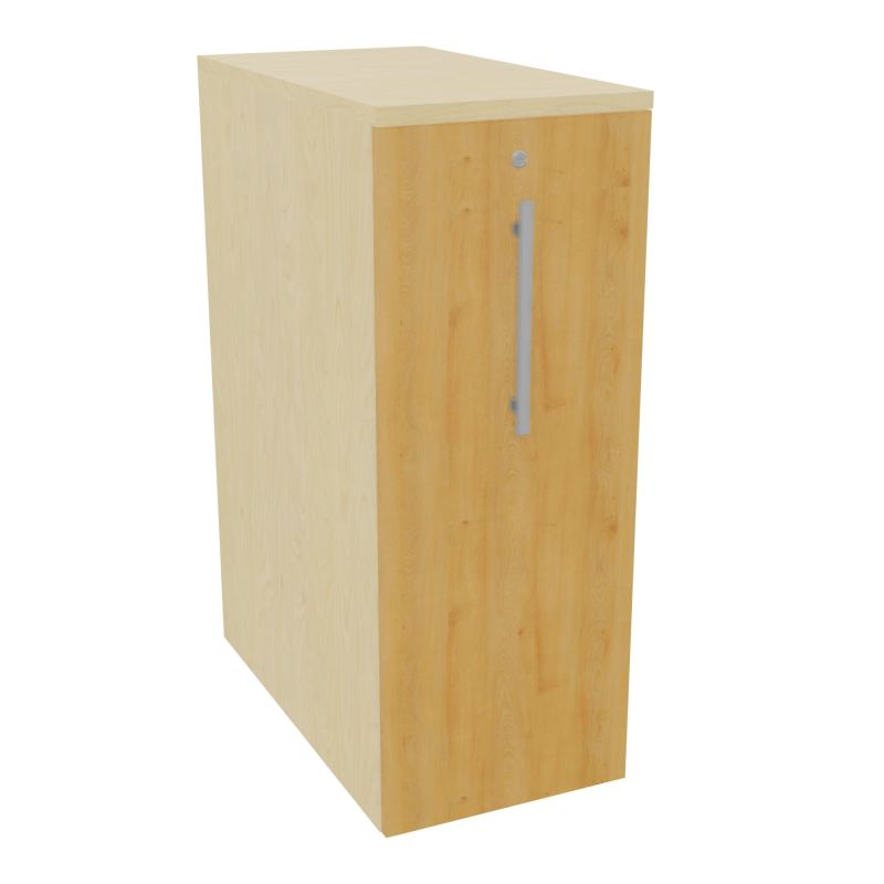 GUSTAVE CAISSON INDIVIDUEL H113,5 L43,2 P80CM CORPS & TOP MELAMINE  -PORTE  N8 R5