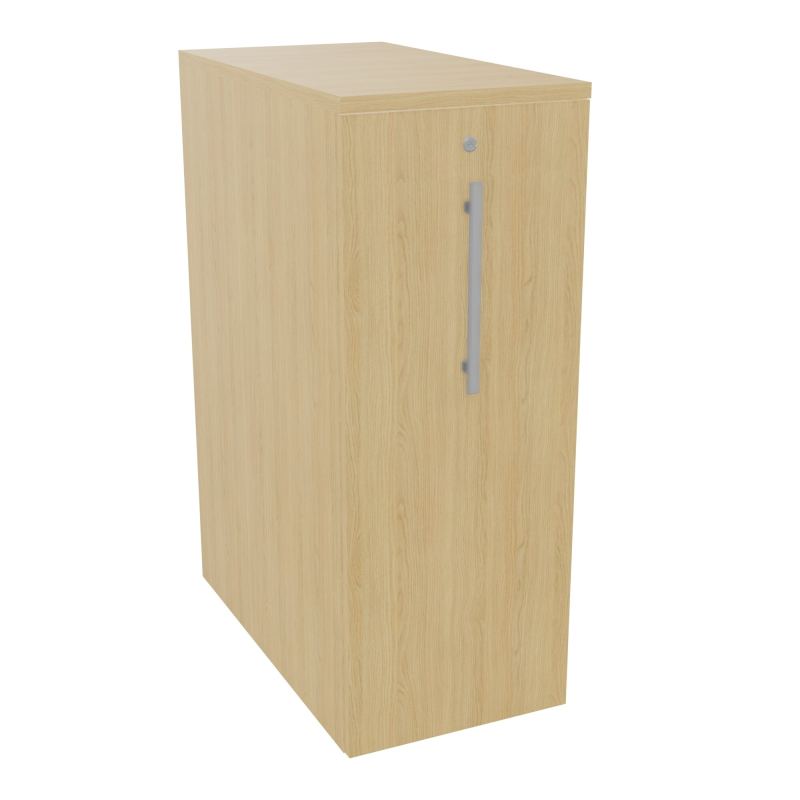 GUSTAVE CAISSON INDIVIDUEL H113,5 L43,2 P80CM CORPS & TOP MELAMINE  -PORTE  R1 R1