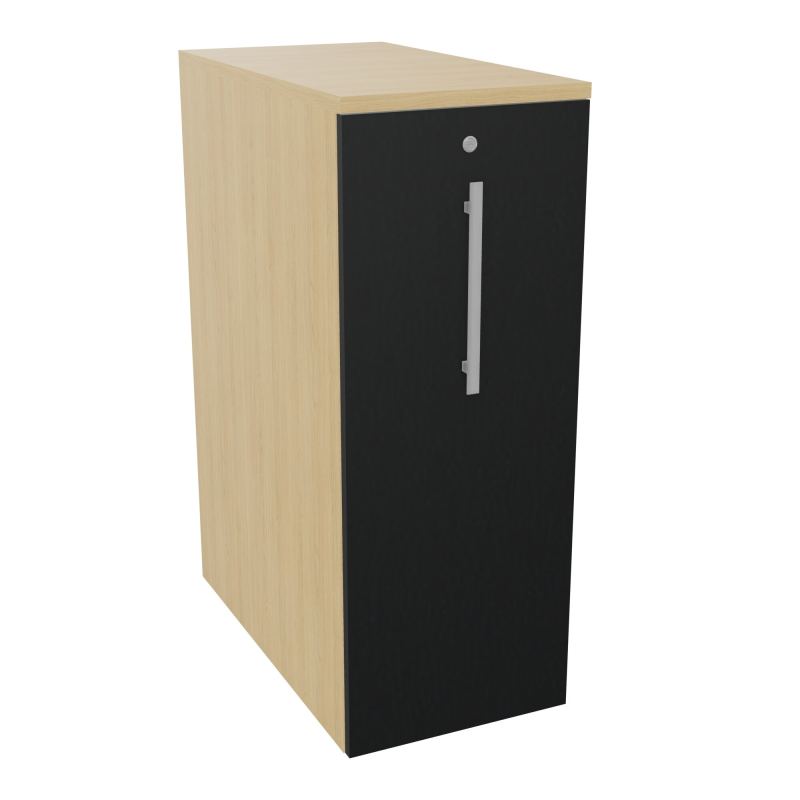 GUSTAVE CAISSON INDIVIDUEL H113,5 L43,2 P80CM CORPS & TOP MELAMINE  -PORTE  R1 R9