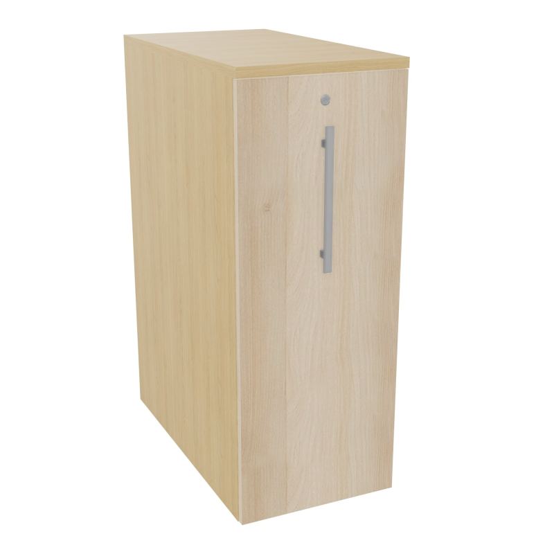 GUSTAVE CAISSON INDIVIDUEL H113,5 L43,2 P80CM CORPS & TOP MELAMINE  -PORTE  R1 RZ