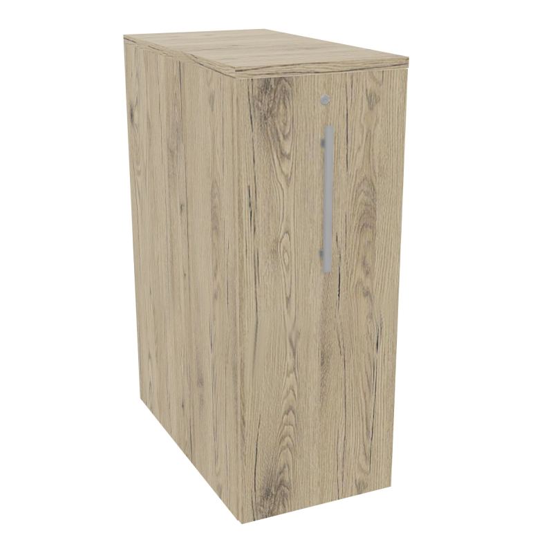 GUSTAVE CAISSON INDIVIDUEL H113,5 L43,2 P80CM CORPS & TOP MELAMINE  -PORTE R3 R3