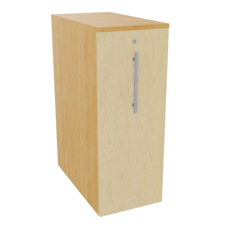 GUSTAVE CAISSON INDIVIDUEL H113,5 L43,2 P80CM CORPS & TOP MELAMINE  -PORTE  R5 N8