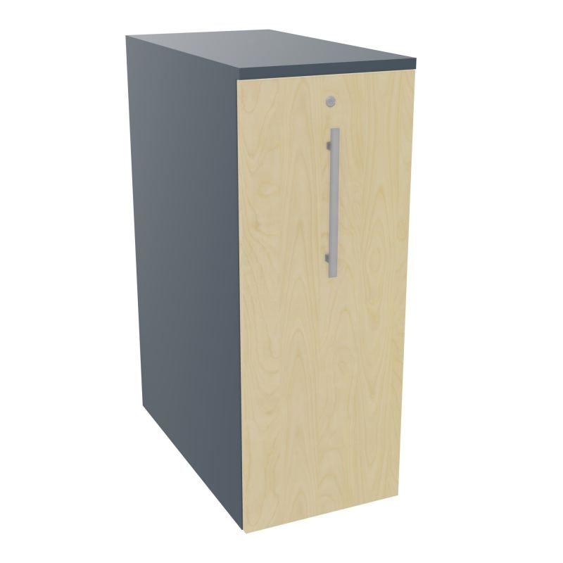 GUSTAVE CAISSON INDIVIDUEL H113,5 L43,2 P80CM CORPS & TOP MELAMINE  -PORTE  R6 N8