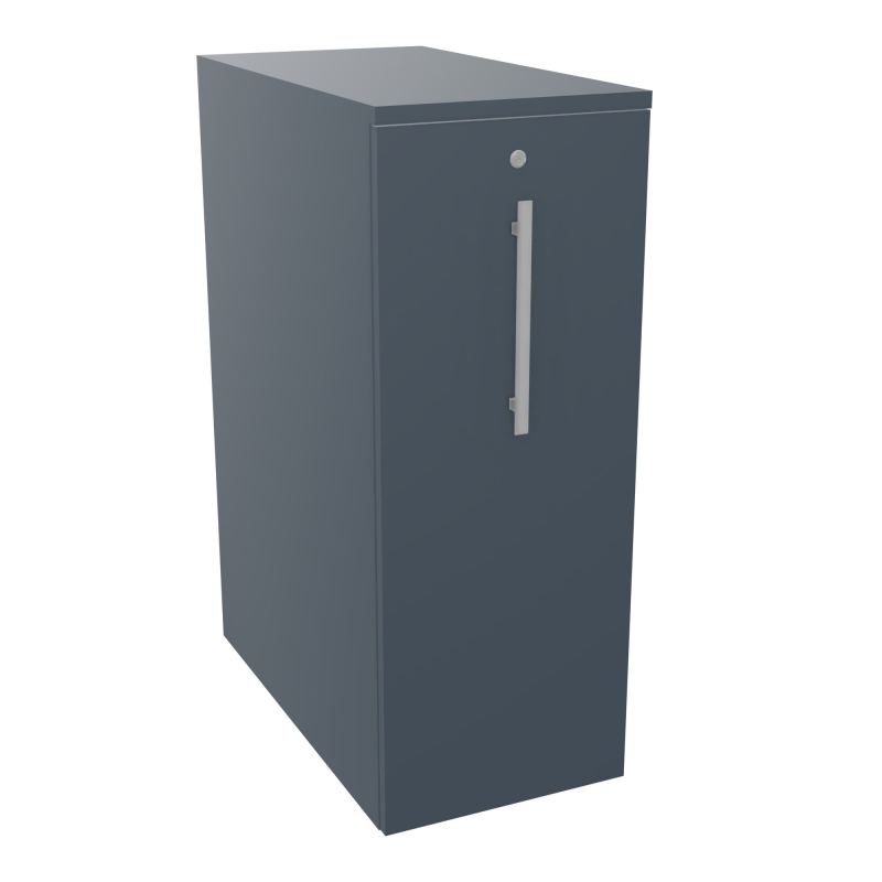 GUSTAVE CAISSON INDIVIDUEL H113,5 L43,2 P80CM CORPS & TOP MELAMINE  -PORTE  R6 R6