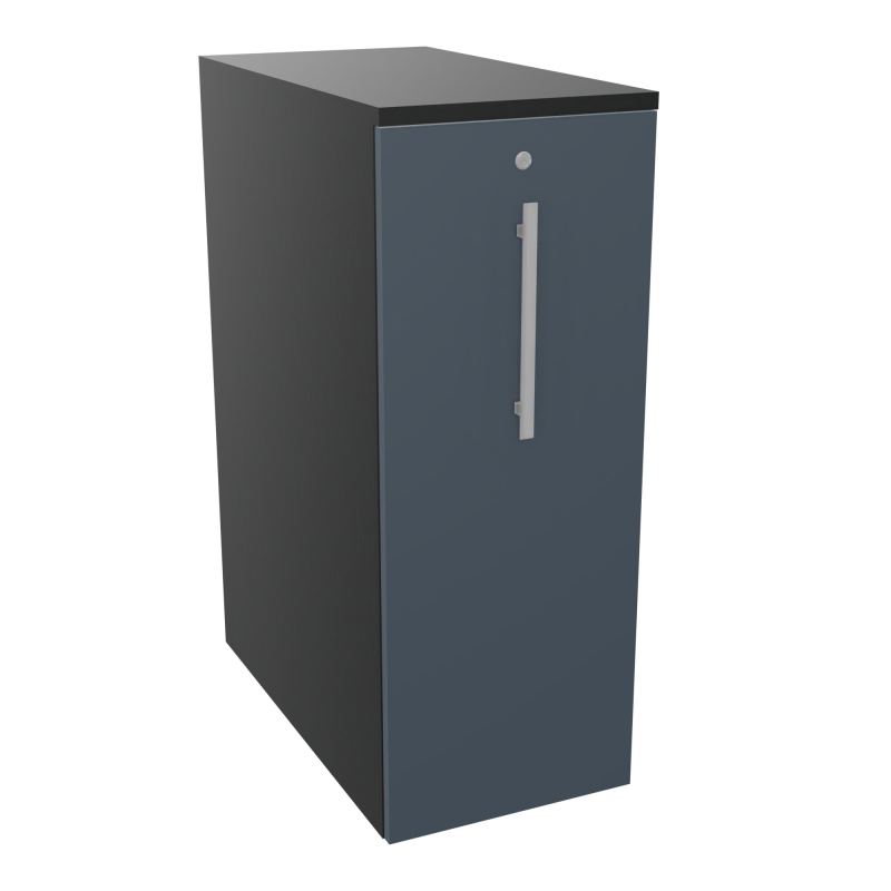 GUSTAVE CAISSON INDIVIDUEL H113,5 L43,2 P80CM CORPS & TOP MELAMINE  -PORTE  R9 R6