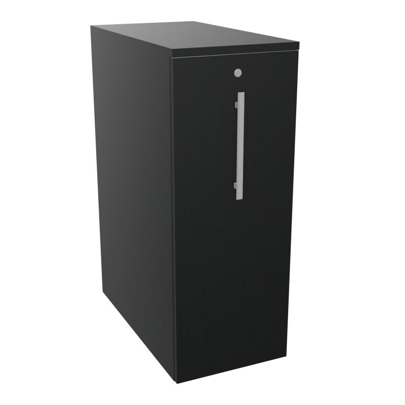 GUSTAVE CAISSON INDIVIDUEL H113,5 L43,2 P80CM CORPS & TOP MELAMINE  -PORTE  R9 R9