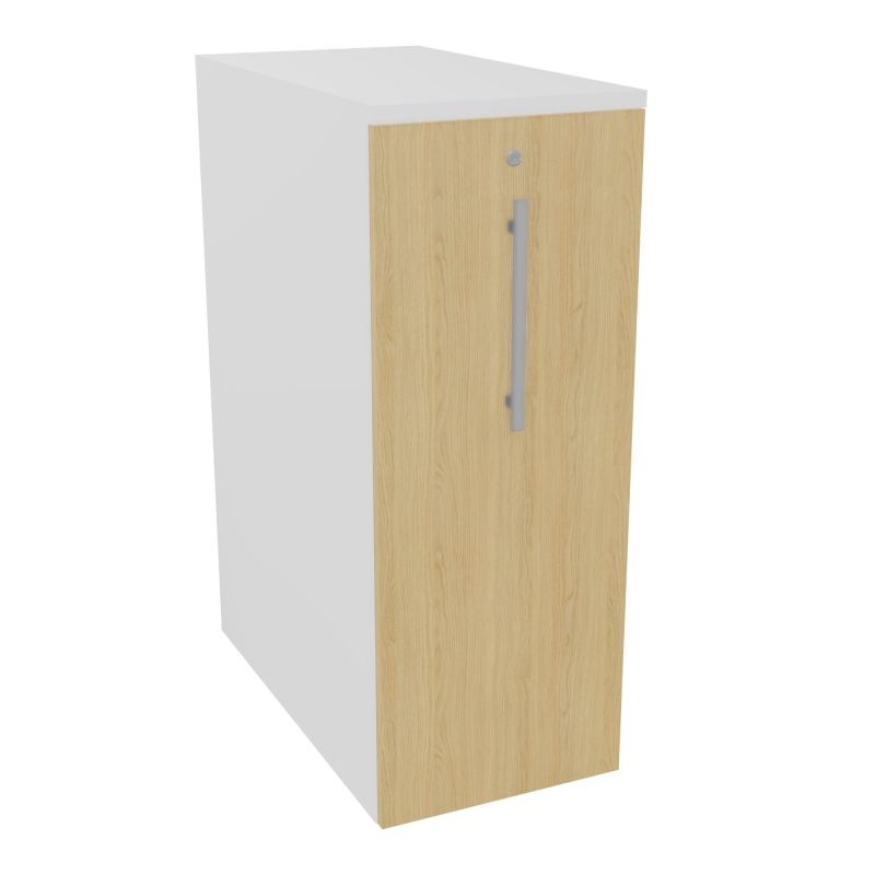 GUSTAVE CAISSON PARTAGE H113,5 L43,2 P80 CM CORPS & TOP PORTE MELAMINE MG R1