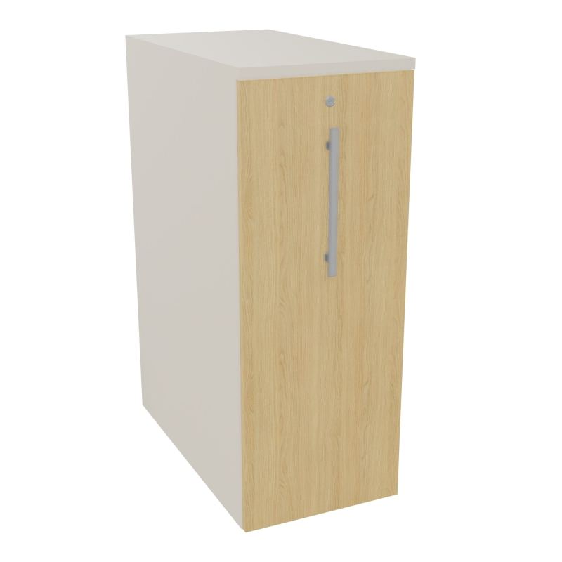 GUSTAVE CAISSON PARTAGE H113,5 L43,2 P80 CM CORPS & TOP PORTE MELAMINE N5 R1