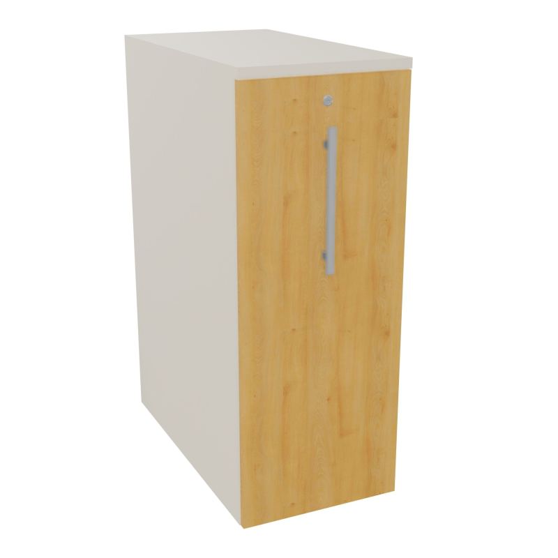 GUSTAVE CAISSON PARTAGE H113,5 L43,2 P80 CM CORPS & TOP PORTE MELAMINE N5 R5