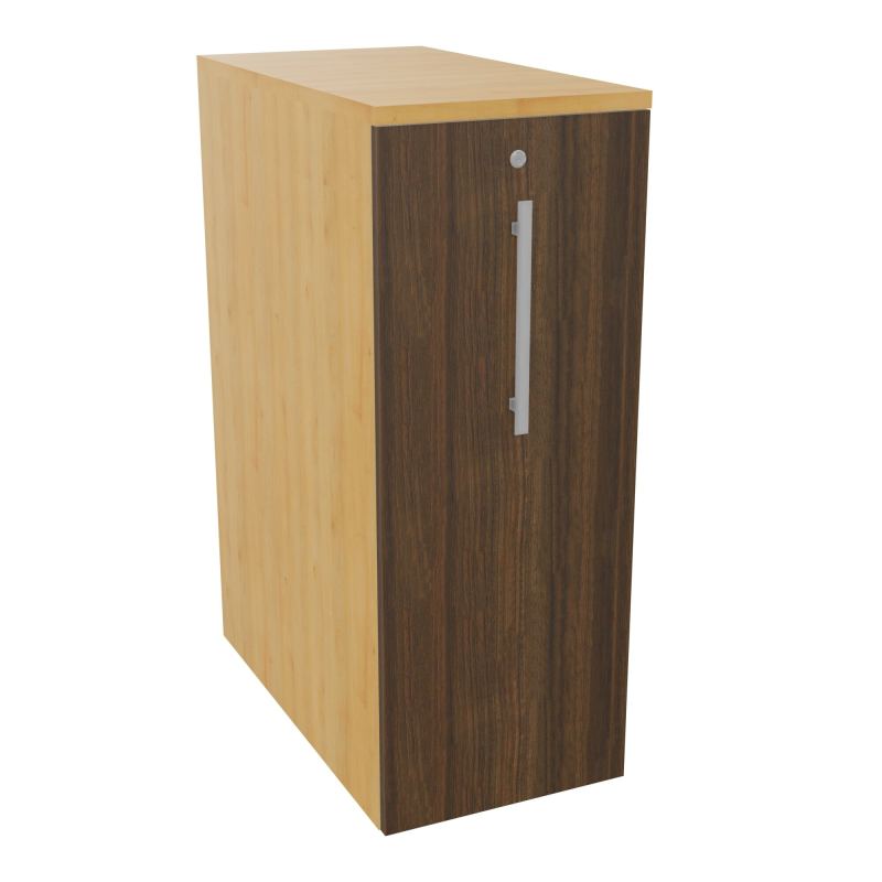 GUSTAVE CAISSON PARTAGE H113,5 L43,2 P80 CM CORPS & TOP PORTE MELAMINE R5 N6