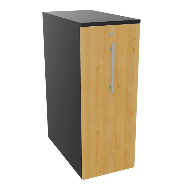 GUSTAVE CAISSON PARTAGE H113,5 L43,2 P80 CM CORPS & TOP PORTE MELAMINE R9 R5
