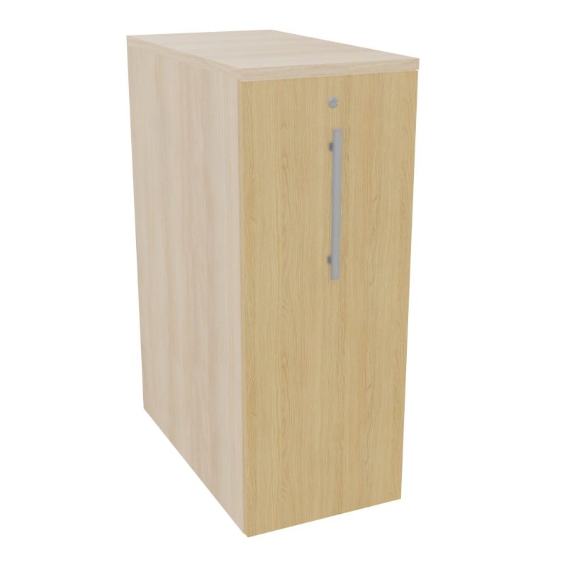 GUSTAVE CAISSON PARTAGE H113,5 L43,2 P80 CM CORPS & TOP PORTE MELAMINE RZ R1