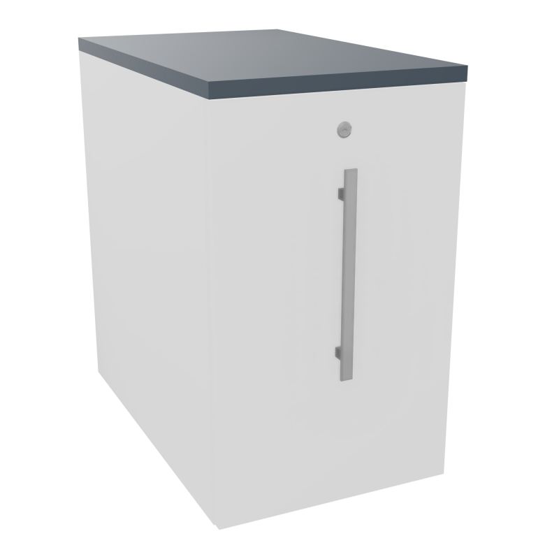 GUSTAVE CAISSON INDIVIDUEL H73,5 L43,2 P70 CM MELAMINE - CORPS  TOP  PORTE  MG MG R6