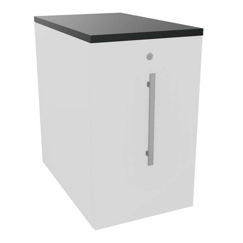 GUSTAVE CAISSON INDIVIDUEL H73,5 L43,2 P70 CM MELAMINE - CORPS  TOP  PORTE  MG MG R9