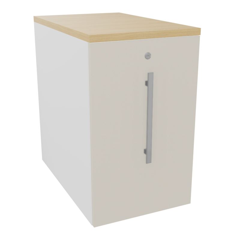 GUSTAVE CAISSON INDIVIDUEL H73,5 L43,2 P70 CM MELAMINE - CORPS  TOP  PORTE  MG N5 R1