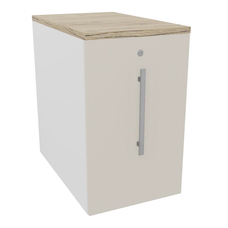 GUSTAVE CAISSON INDIVIDUEL H3,5 L43,2 P70 CM MELAMINE - CORPS  TOP  PORTE MG N5 R3