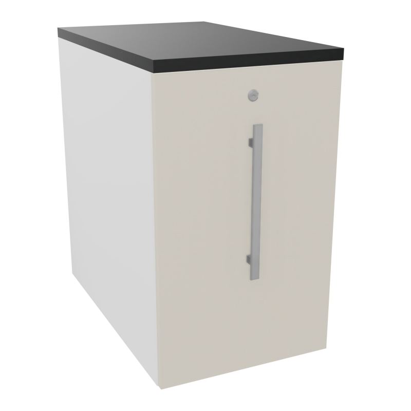 GUSTAVE CAISSON INDIVIDUEL H73,5 L43,2 P70 CM MELAMINE - CORPS  TOP  PORTE  MG N5 R9