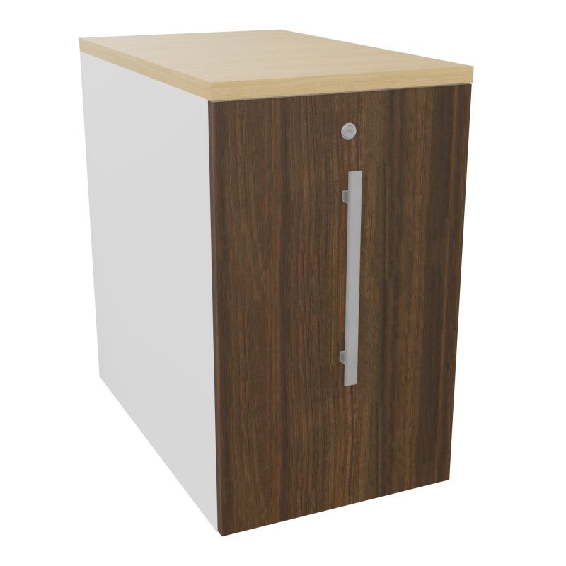 GUSTAVE CAISSON INDIVIDUEL H73,5 L43,2 P70 CM MELAMINE - CORPS  TOP  PORTE  MG N6 R1