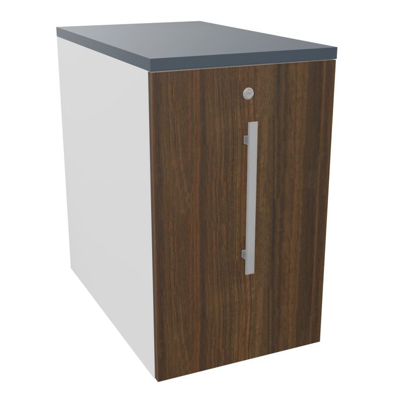 GUSTAVE CAISSON INDIVIDUEL H73,5 L43,2 P70 CM MELAMINE - CORPS  TOP  PORTE  MG N6 R6