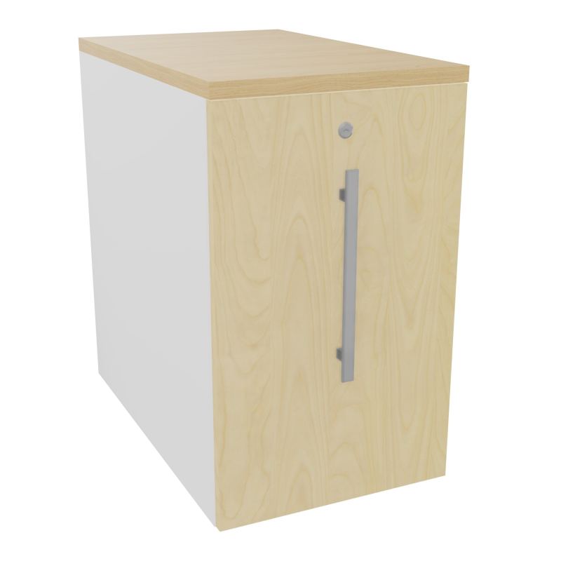 GUSTAVE CAISSON INDIVIDUEL H73,5 L43,2 P70 CM MELAMINE - CORPS  TOP  PORTE  MG N8 R1