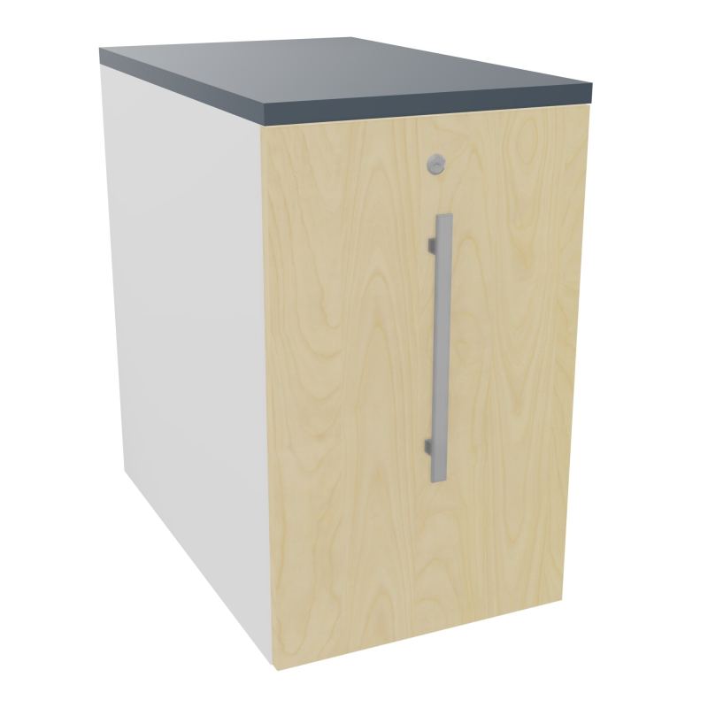 GUSTAVE CAISSON INDIVIDUEL H73,5 L43,2 P70 CM MELAMINE - CORPS  TOP  PORTE  MG N8 R6