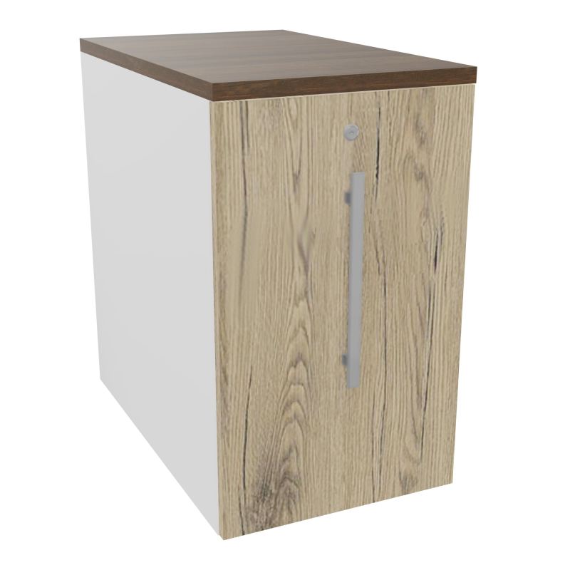 GUSTAVE CAISSON INDIVIDUEL H3,5 L43,2 P70 CM MELAMINE - CORPS  TOP  PORTE MG R3 N6