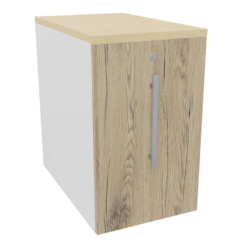 GUSTAVE CAISSON INDIVIDUEL H3,5 L43,2 P70 CM MELAMINE - CORPS  TOP  PORTE MG R3 N8