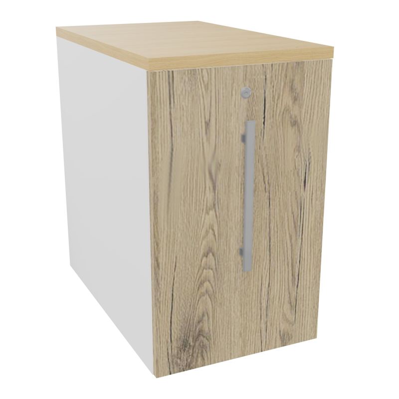 GUSTAVE CAISSON INDIVIDUEL H73,5 L43,2 P70 CM MELAMINE - CORPS  TOP  PORTE  MG R3 R1
