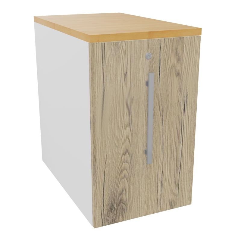 GUSTAVE CAISSON INDIVIDUEL H73,5 L43,2 P70 CM MELAMINE - CORPS  TOP  PORTE  MG R3 R5