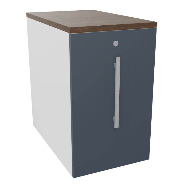 GUSTAVE CAISSON INDIVIDUEL H73,5 L43,2 P70 CM MELAMINE - CORPS  TOP  PORTE  MG R6 N6