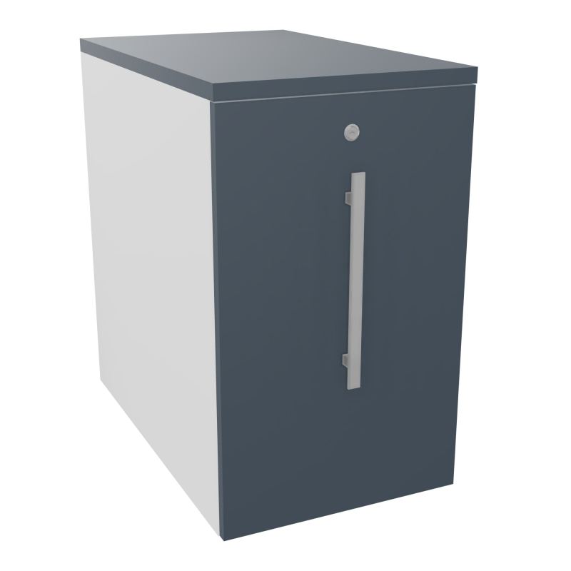 GUSTAVE CAISSON INDIVIDUEL H73,5 L43,2 P70 CM MELAMINE - CORPS  TOP  PORTE  MG R6 R6