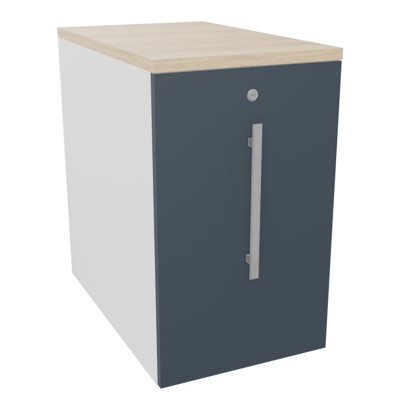 GUSTAVE CAISSON INDIVIDUEL H73,5 L43,2 P70 CM MELAMINE - CORPS  TOP  PORTE  MG R6 RZ
