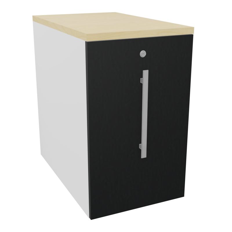 GUSTAVE CAISSON INDIVIDUEL H73,5 L43,2 P70 CM MELAMINE - CORPS  TOP  PORTE  MG R9 N8